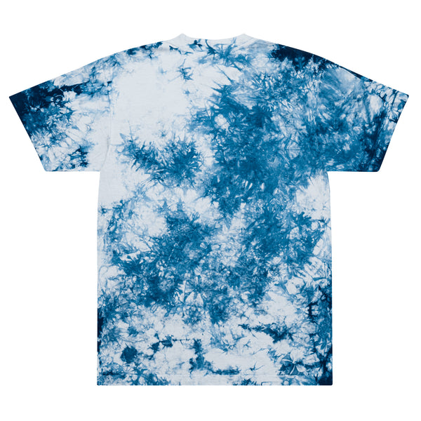 Coffee Break - Oversized tie-dye t-shirt