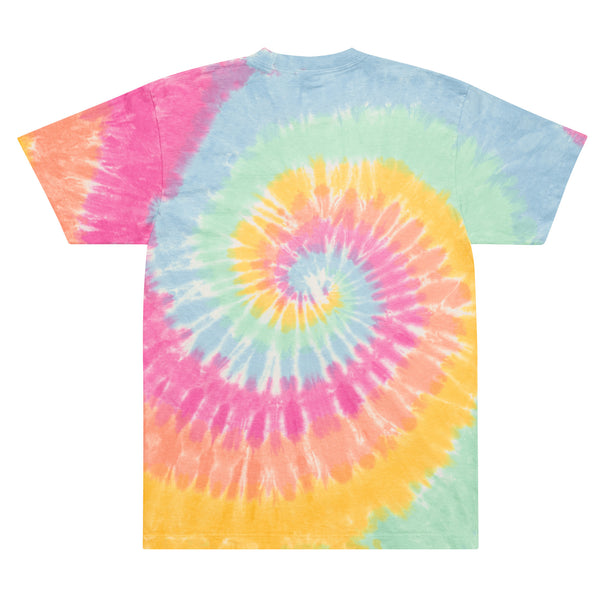 Coffee Break - Oversized tie-dye t-shirt