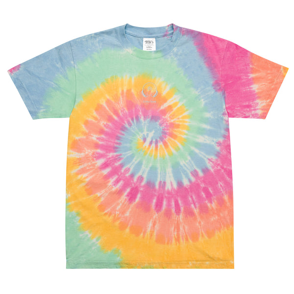 Coffee Break - Oversized tie-dye t-shirt